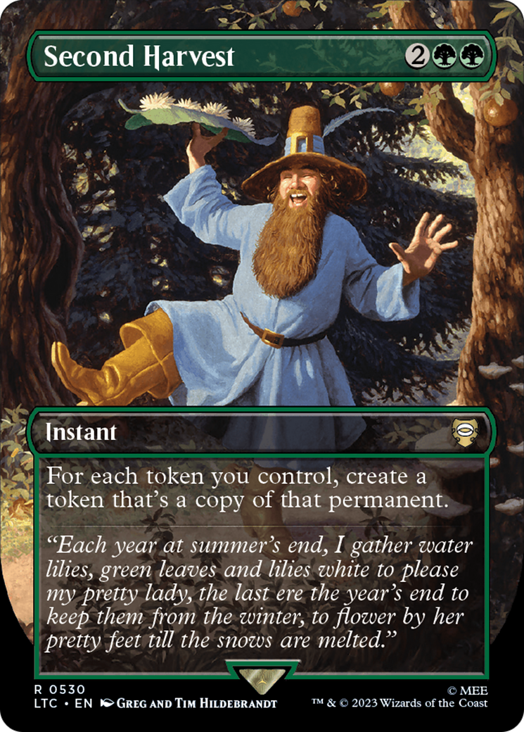 Second Harvest (Borderless) [The Lord of the Rings: Tales of Middle-Earth Commander] | Enigma On Main