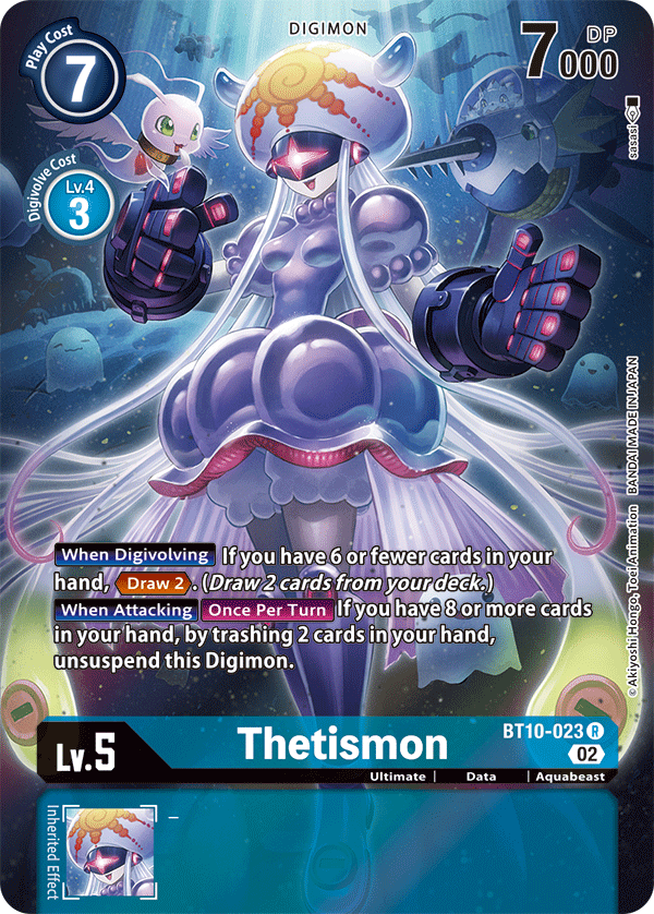 Thetismon [BT10-023] (Alternate Art) [Xros Encounter] | Enigma On Main