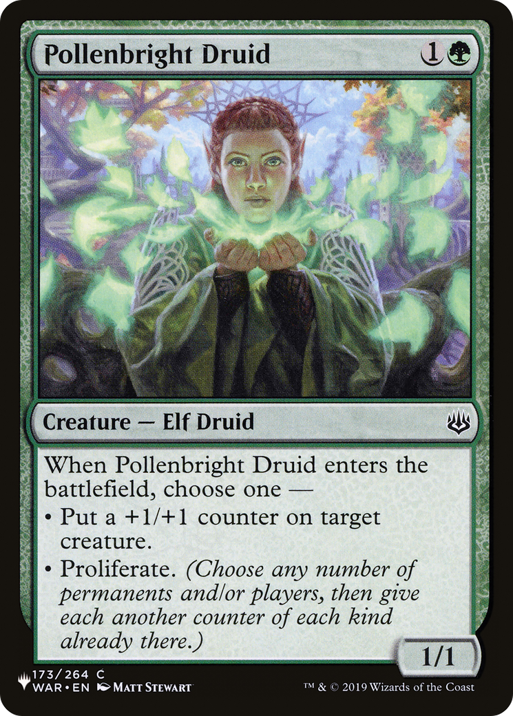 Pollenbright Druid [The List] | Enigma On Main