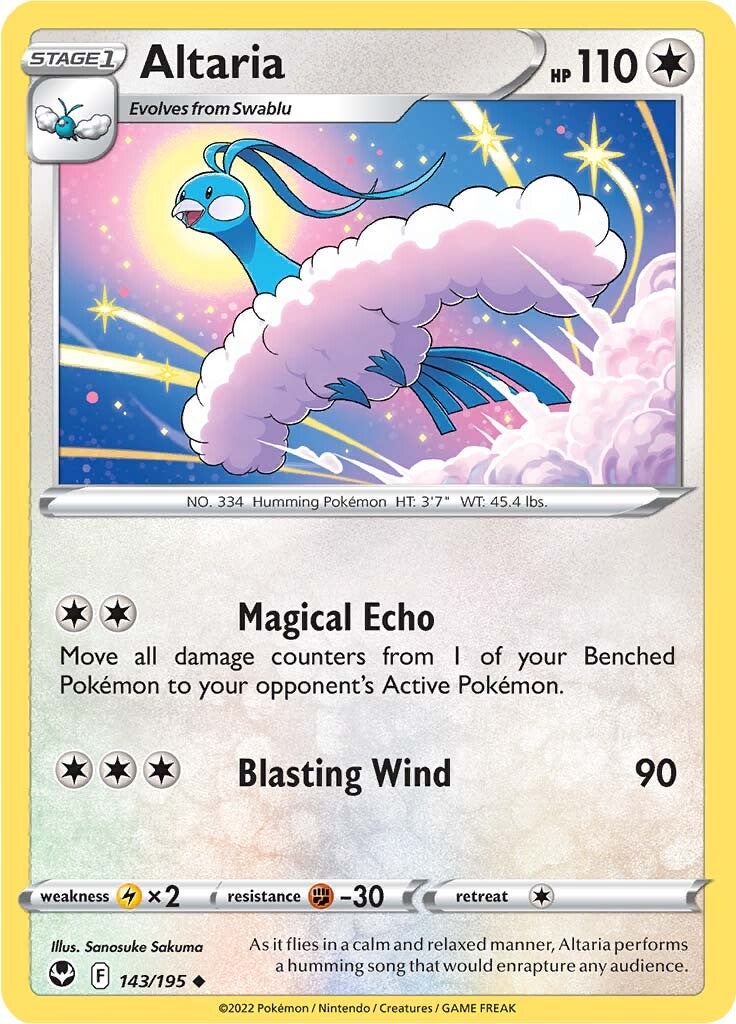 Altaria (143/195) [Sword & Shield: Silver Tempest] | Enigma On Main