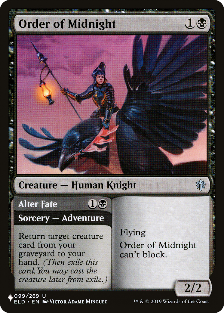 Order of Midnight [The List] | Enigma On Main