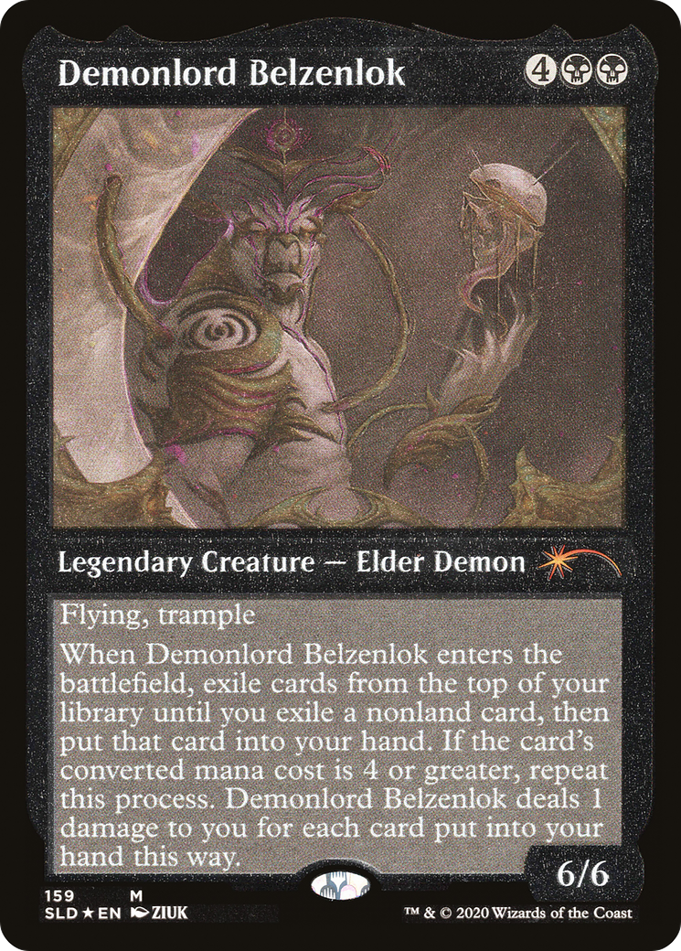 Demonlord Belzenlok (Foil Etched) [Secret Lair Drop Series] | Enigma On Main