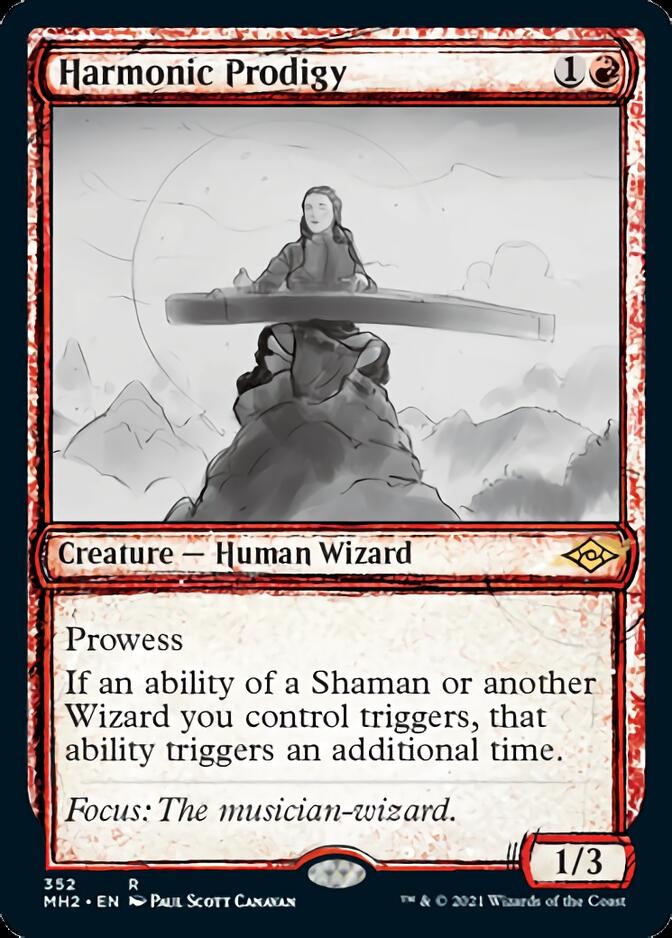 Harmonic Prodigy (Sketch) [Modern Horizons 2] | Enigma On Main