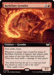 Barbflare Gremlin (Extended Art) [Duskmourn: House of Horror Commander] | Enigma On Main