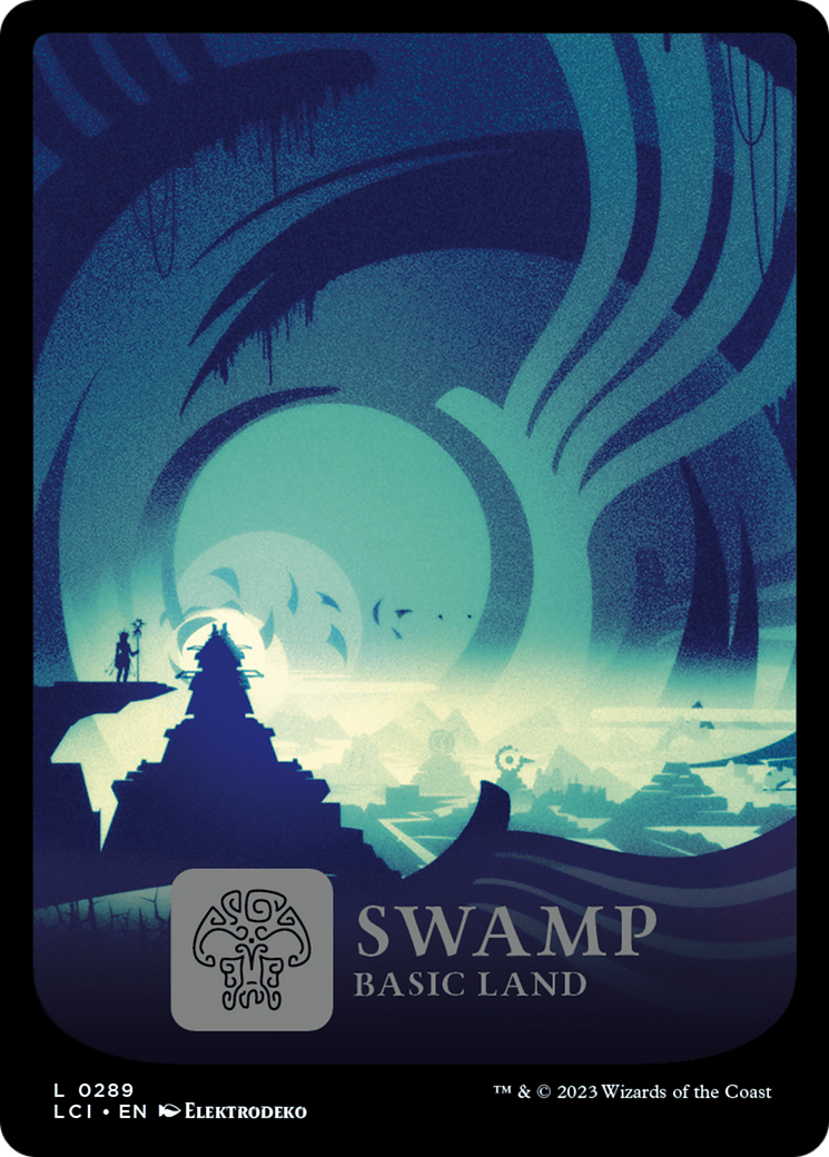 Swamp (0289) [The Lost Caverns of Ixalan] | Enigma On Main