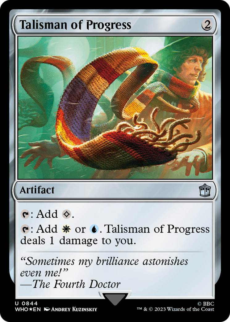 Talisman of Progress (Surge Foil) [Doctor Who] | Enigma On Main