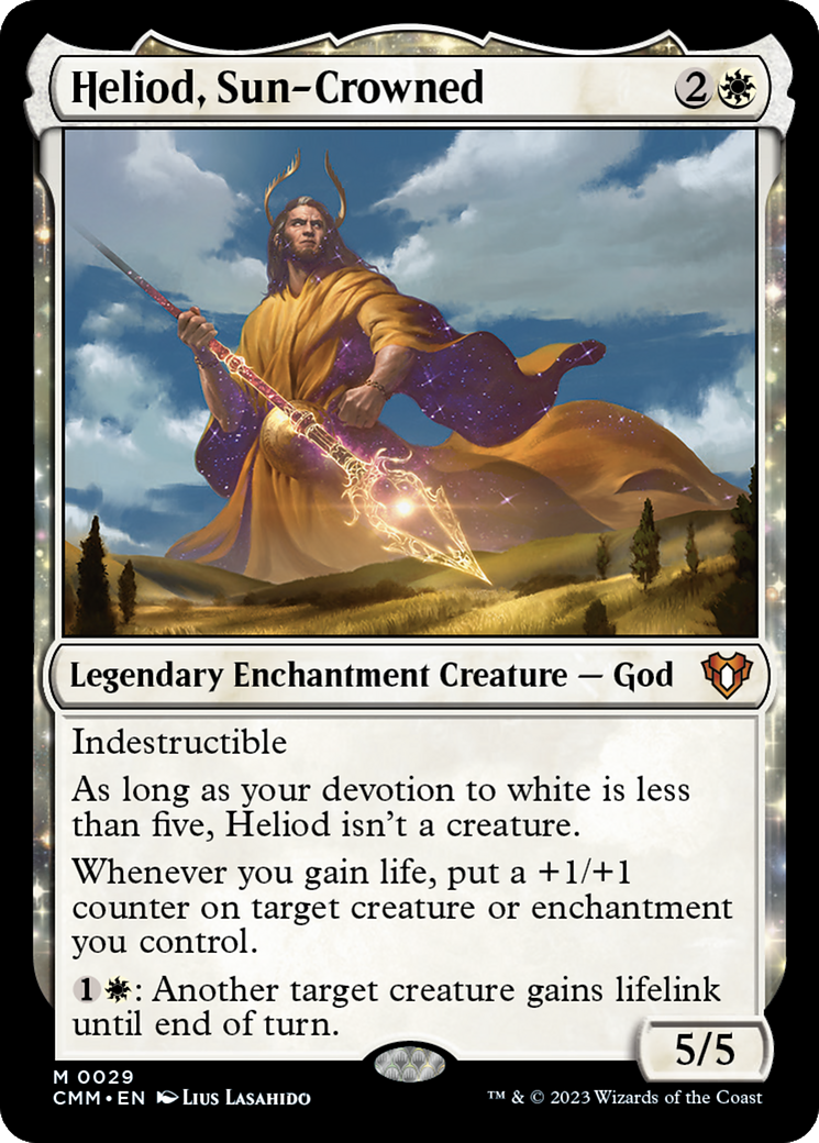 Heliod, Sun-Crowned [Commander Masters] | Enigma On Main