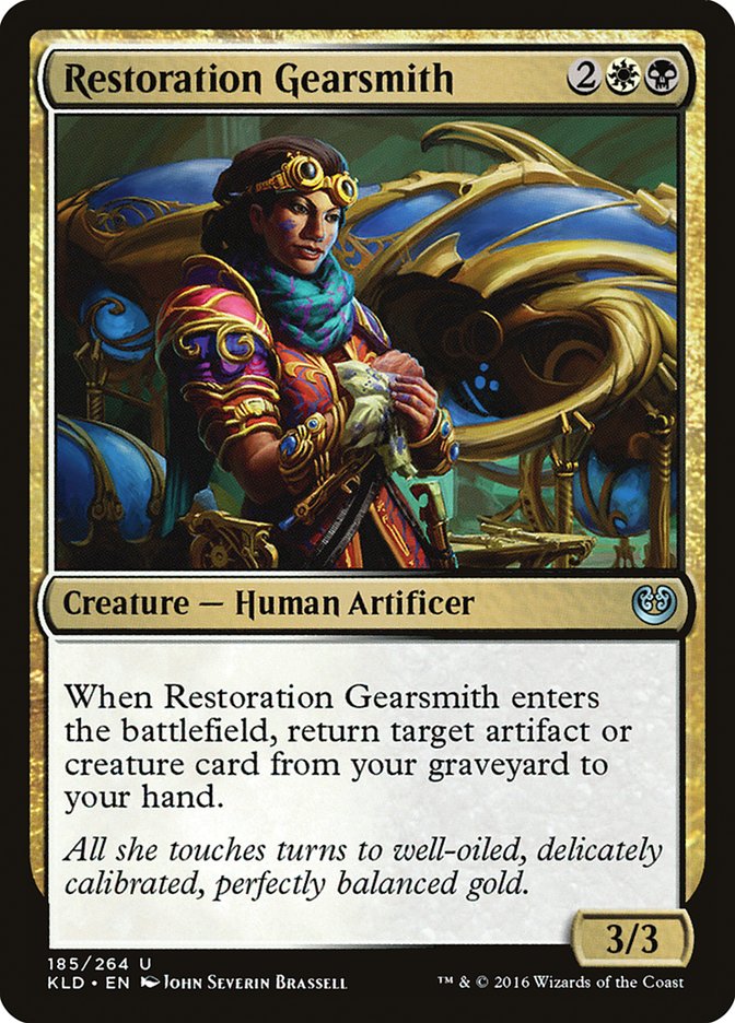 Restoration Gearsmith [Kaladesh] | Enigma On Main