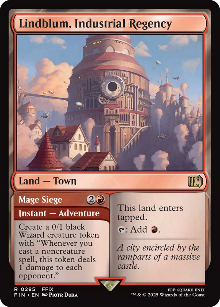 Lindblum, Industrial Regency [FINAL FANTASY] | Enigma On Main