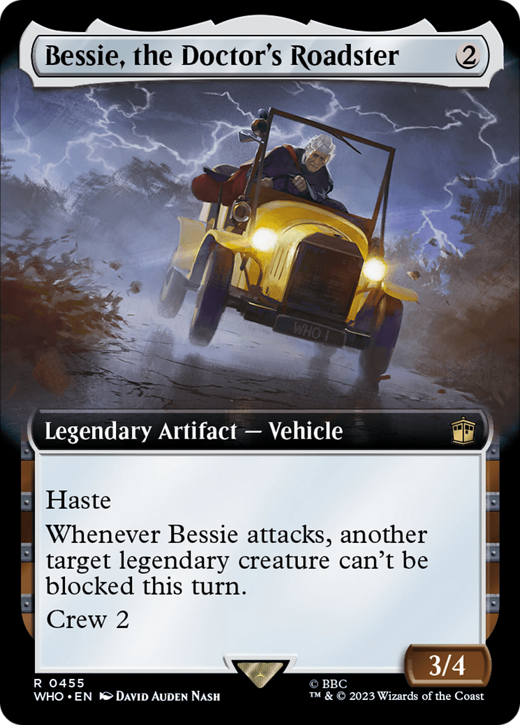 Bessie, the Doctor's Roadster (Extended Art) [Doctor Who] | Enigma On Main
