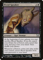 Blood Speaker [The List Reprints] | Enigma On Main