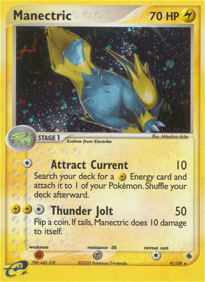 Manectric (9/109) [EX: Ruby & Sapphire] | Enigma On Main