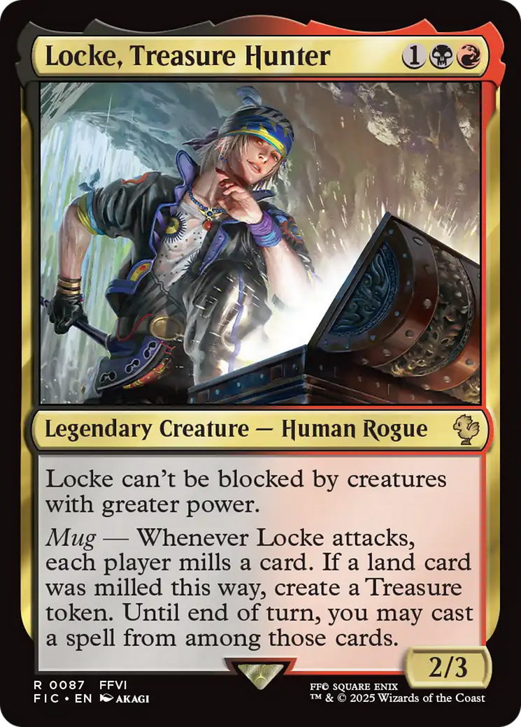 Locke, Treasure Hunter [FINAL FANTASY Commander] | Enigma On Main