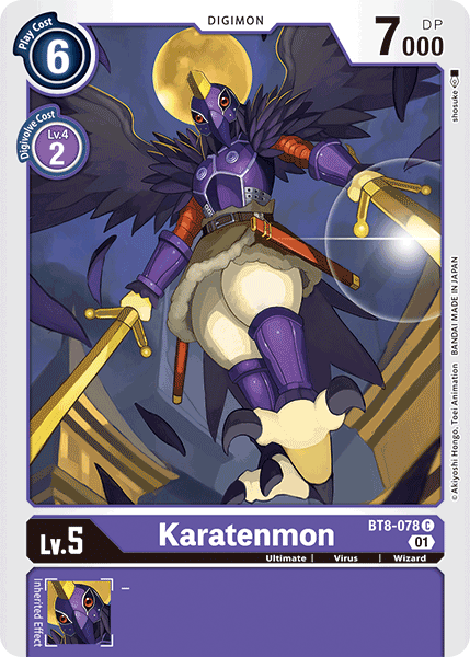 Karatenmon [BT8-078] [New Awakening] | Enigma On Main