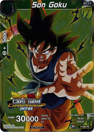 Son Goku (P-066) [Promotion Cards] | Enigma On Main