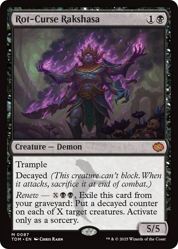 Rot-Curse Rakshasa [Tarkir: Dragonstorm] | Enigma On Main