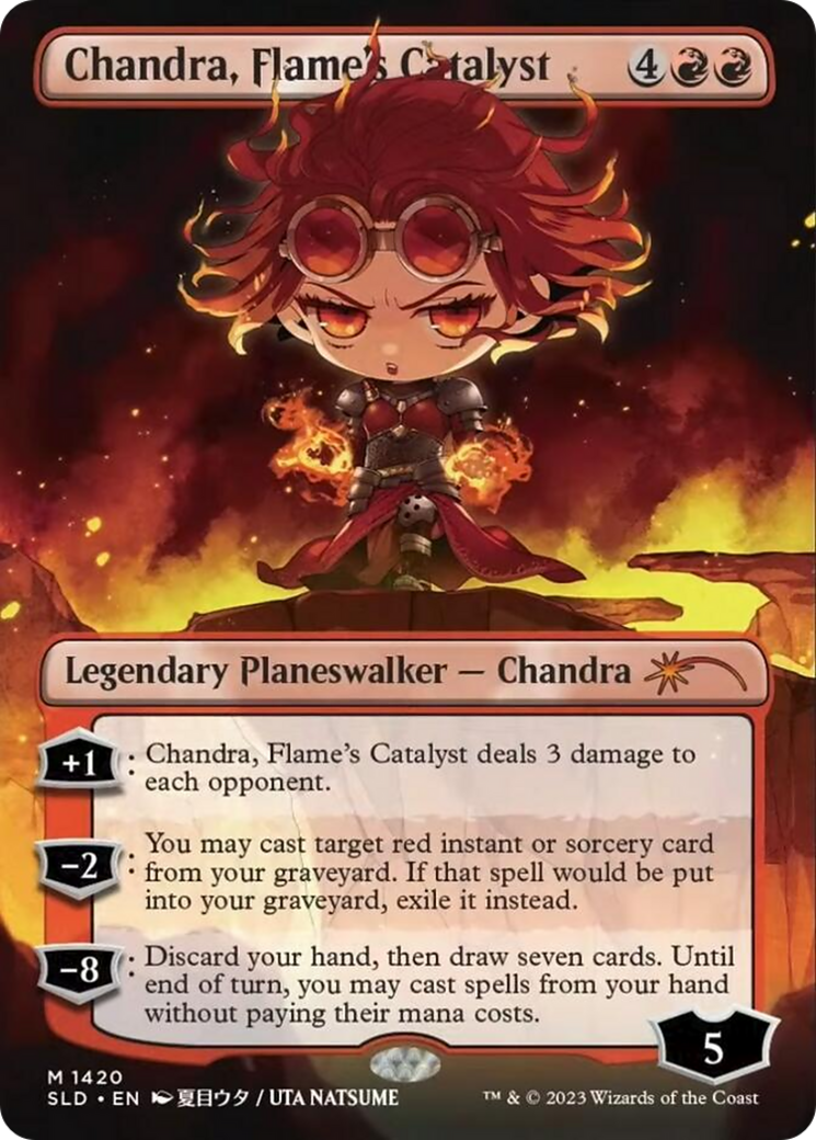 Chandra, Flame's Catalyst (Rainbow Foil) [Secret Lair Drop Series] | Enigma On Main