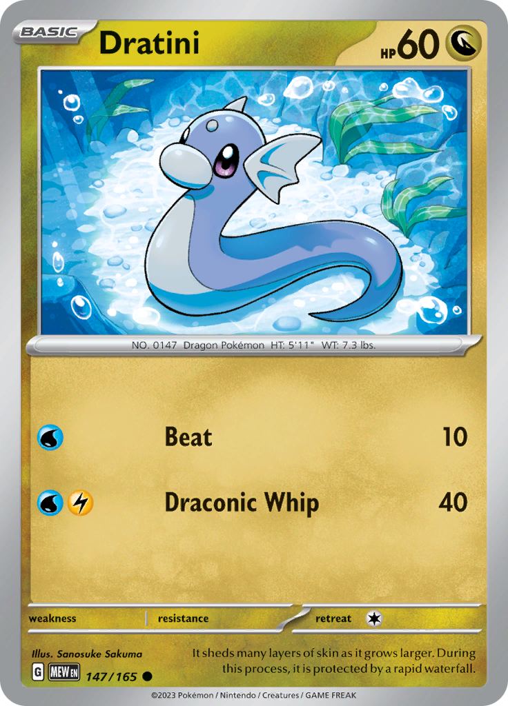 Dratini (147/165) [Scarlet & Violet: 151] | Enigma On Main