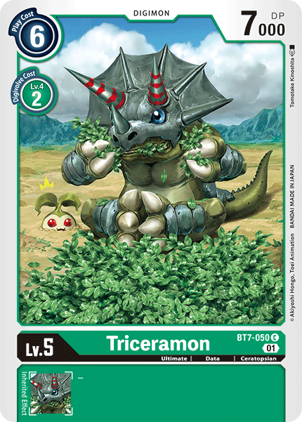 Triceramon [BT7-050] [Next Adventure] | Enigma On Main