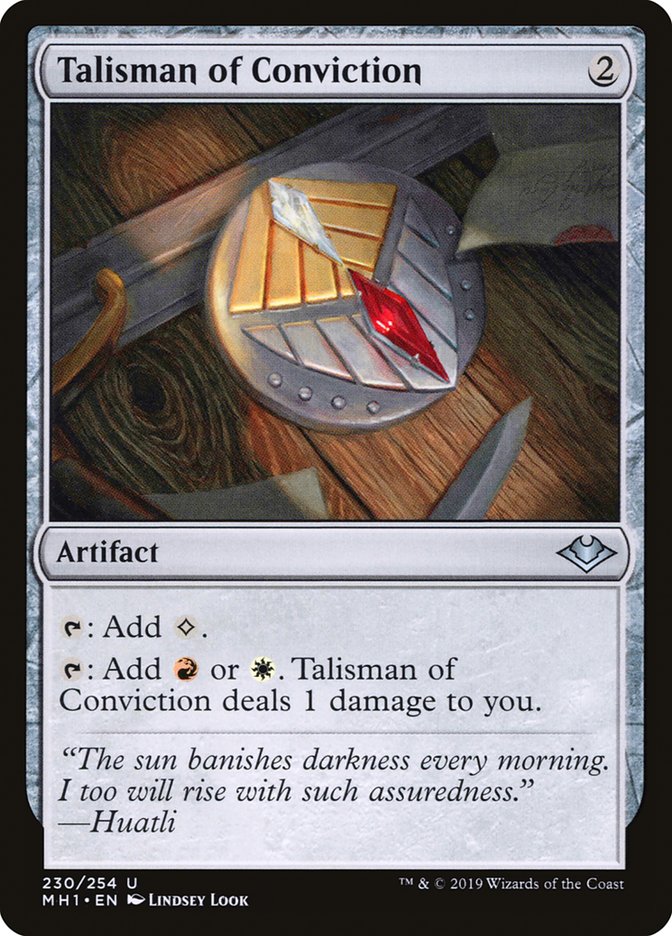 Talisman of Conviction [Modern Horizons] | Enigma On Main