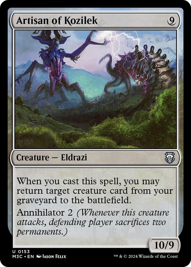 Artisan of Kozilek (Ripple Foil) [Modern Horizons 3 Commander] | Enigma On Main