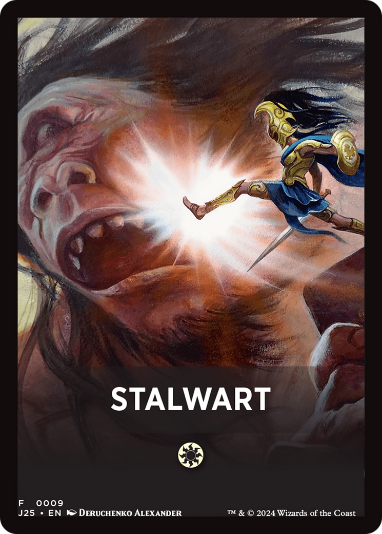 Stalwart Theme Card [Foundations Jumpstart Front Cards] | Enigma On Main