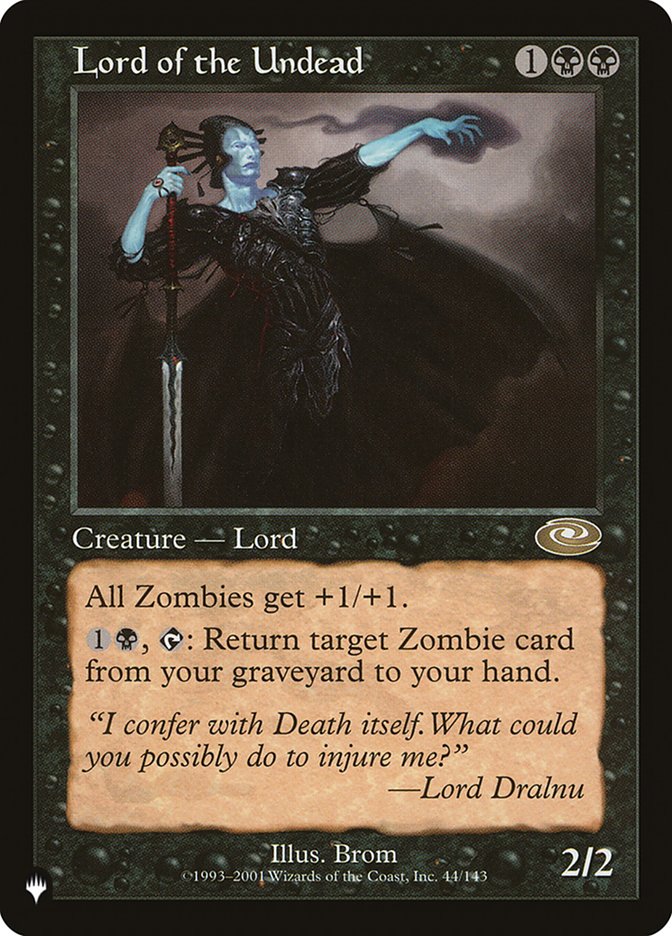 Lord of the Undead [The List] | Enigma On Main