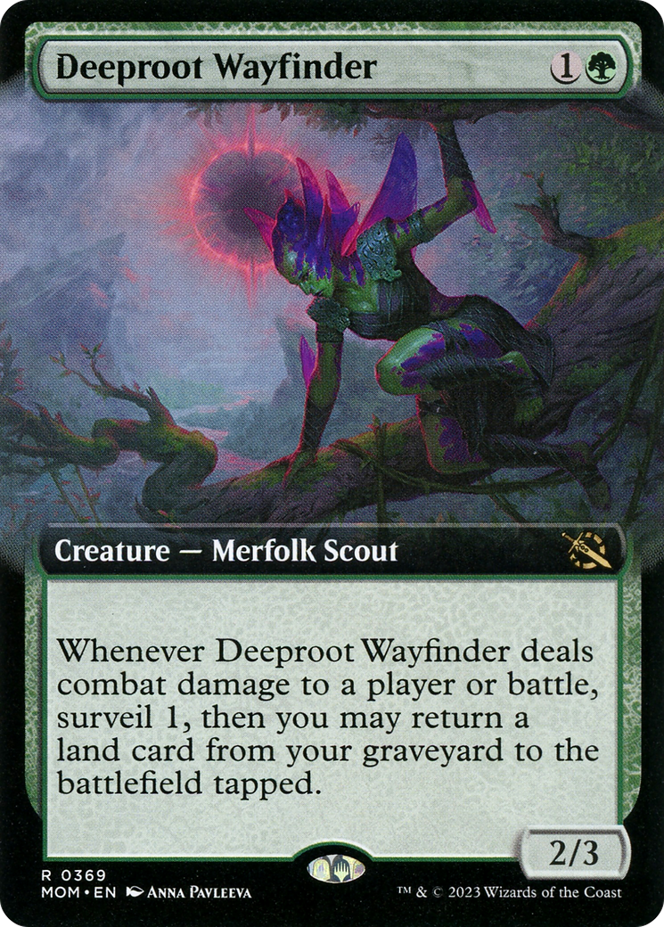 Deeproot Wayfinder (Extended Art) [March of the Machine] | Enigma On Main