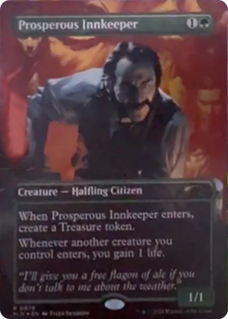 Prosperous Innkeeper (Rainbow Foil) [Secret Lair Drop Series] | Enigma On Main