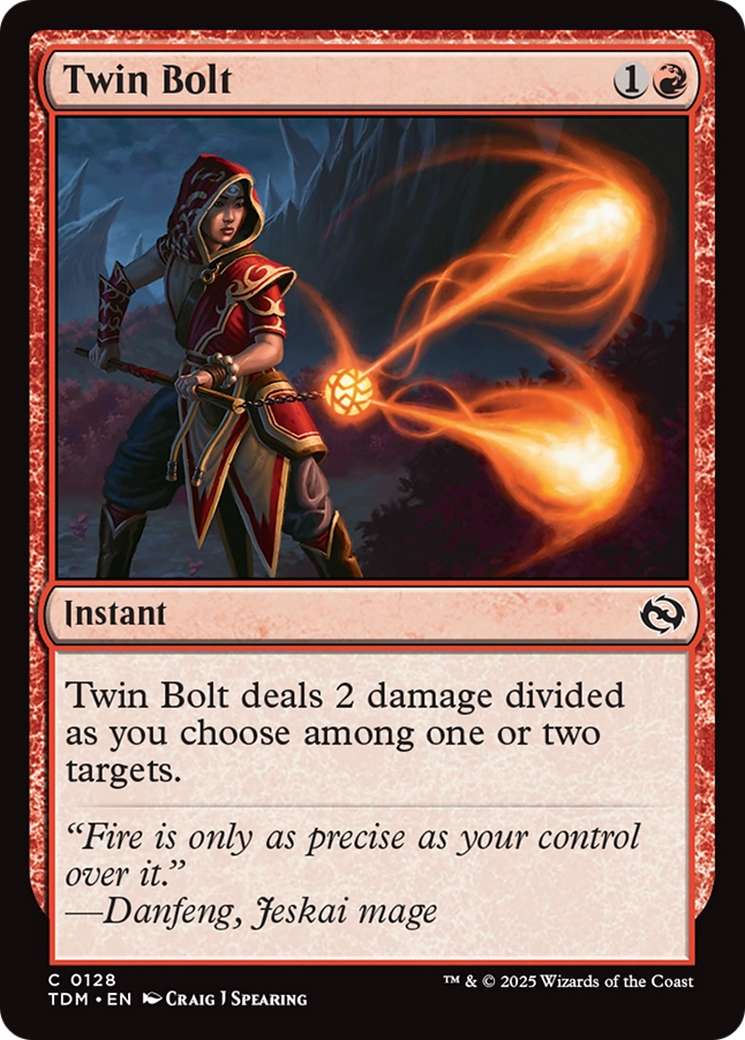 Twin Bolt [Tarkir: Dragonstorm] | Enigma On Main