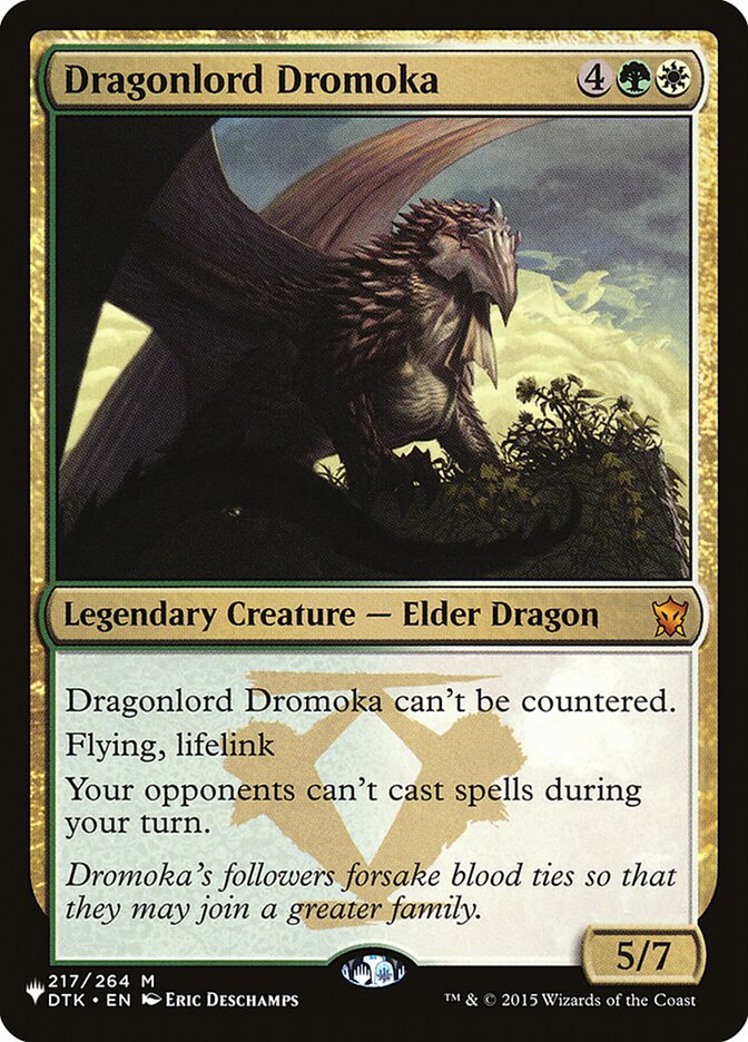 Dragonlord Dromoka [The List] | Enigma On Main