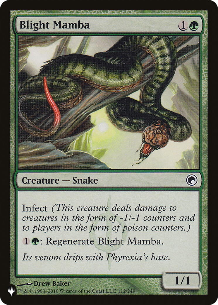 Blight Mamba [The List Reprints] | Enigma On Main