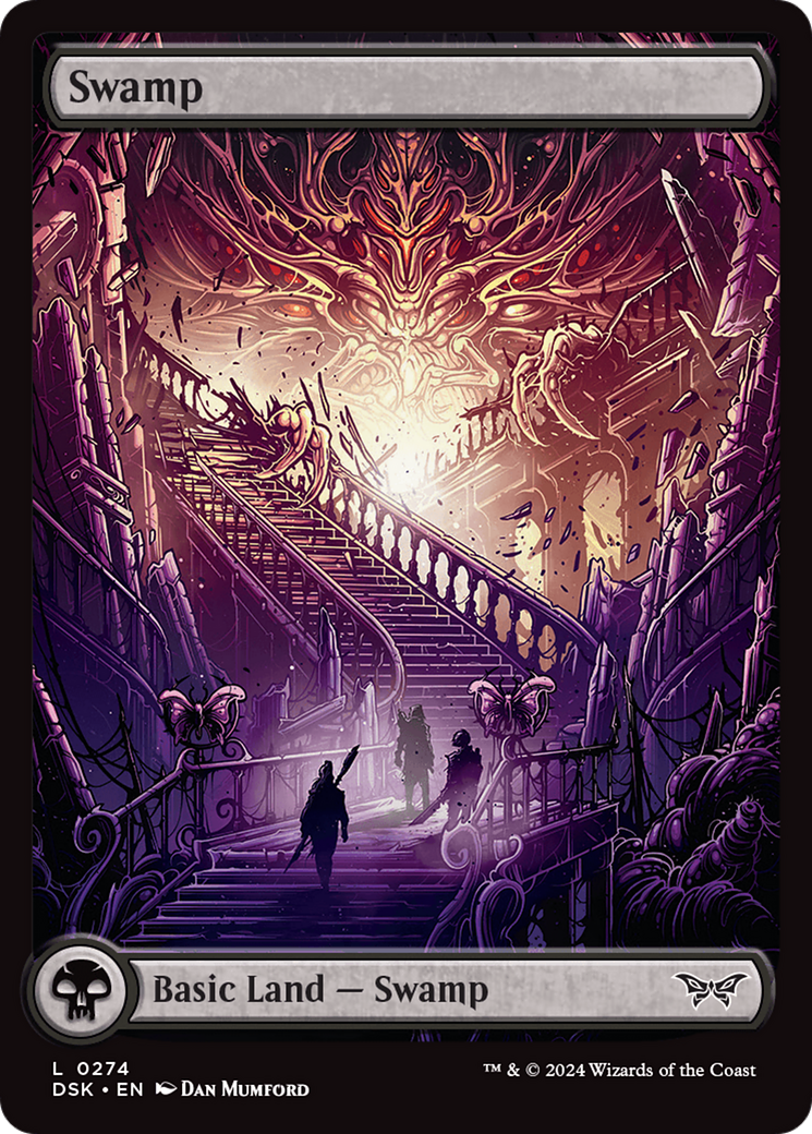 Swamp (274) - Full Art [Duskmourn: House of Horror] | Enigma On Main