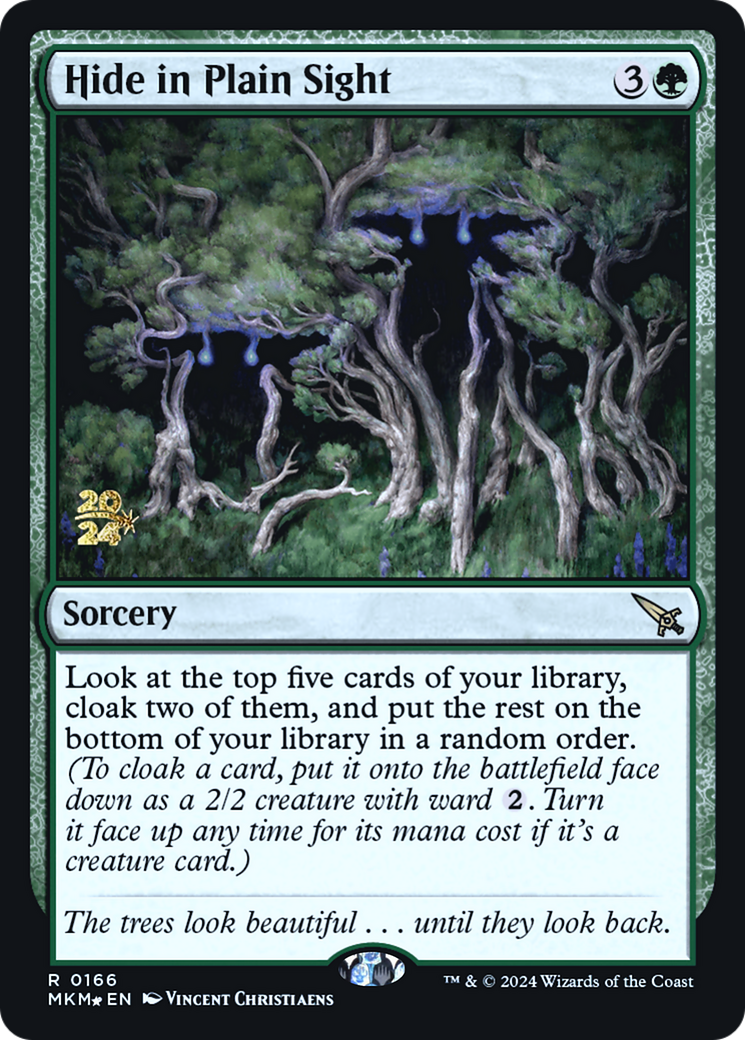 Hide in Plain Sight [Murders at Karlov Manor Prerelease Promos] | Enigma On Main