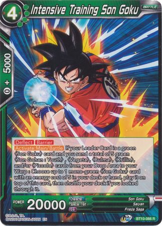 Intensive Training Son Goku (BT10-066) [Rise of the Unison Warrior 2nd Edition] | Enigma On Main