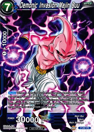 Demonic Invasion Majin Buu (P-097) [Promotion Cards] | Enigma On Main