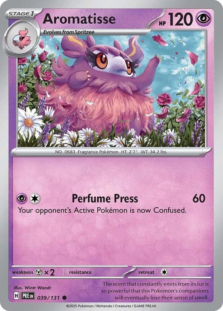 Aromatisse (039/131) [Scarlet & Violet: Prismatic Evolutions] | Enigma On Main