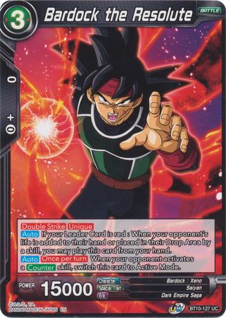 Bardock the Resolute (BT10-127) [Rise of the Unison Warrior 2nd Edition] | Enigma On Main