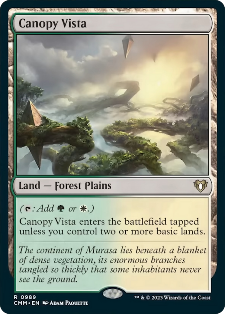 Canopy Vista [Commander Masters] | Enigma On Main