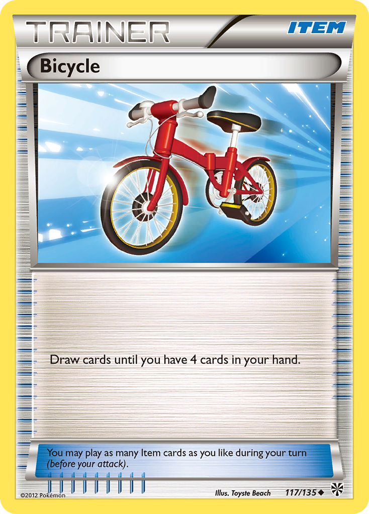 Bicycle (117/135) [Black & White: Plasma Storm] | Enigma On Main