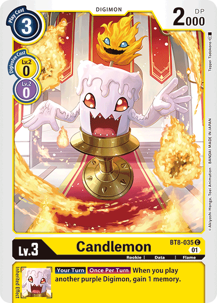 Candlemon [BT8-035] [New Awakening] | Enigma On Main