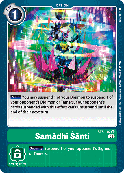 Samadhi Santi [BT8-102] [New Awakening] | Enigma On Main