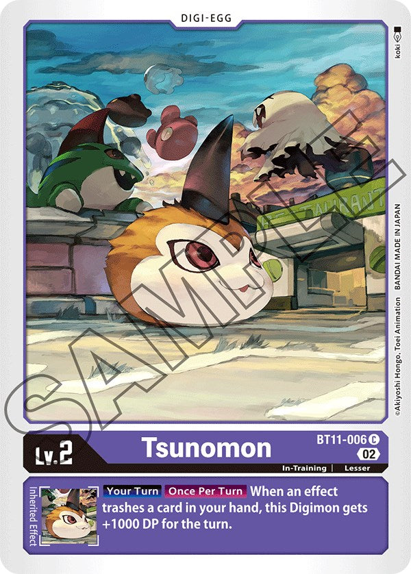 Tsunomon [BT11-006] [Dimensional Phase] | Enigma On Main