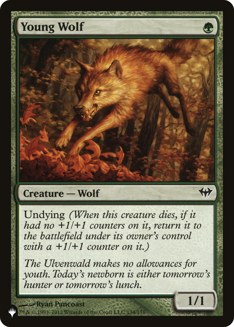 Young Wolf [The List Reprints] | Enigma On Main