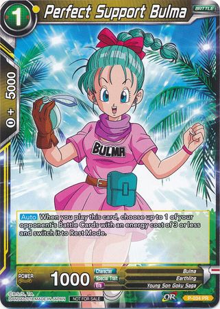 Perfect Support Bulma (Non-Foil) (P-034) [Promotion Cards] | Enigma On Main