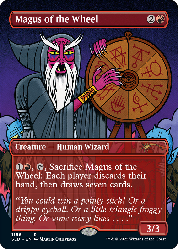 Magus of the Wheel (Borderless) [Secret Lair Drop Series] | Enigma On Main