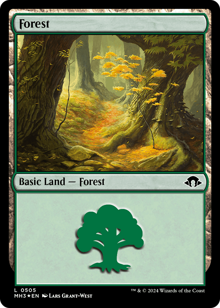 Forest (0505) (Ripple Foil) [Modern Horizons 3] | Enigma On Main