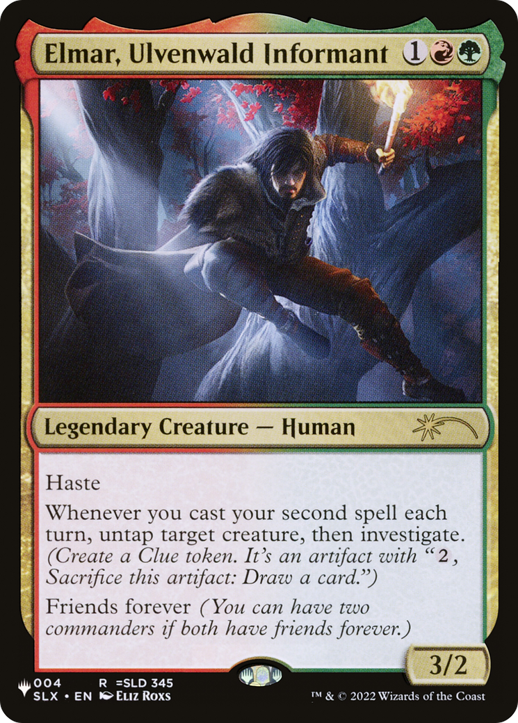 Elmar, Ulvenwald Informant [The List] | Enigma On Main
