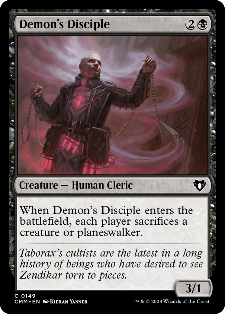 Demon's Disciple [Commander Masters] | Enigma On Main