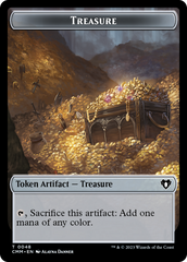 Treasure // Cat (0005) Double-Sided Token [Commander Masters Tokens] | Enigma On Main